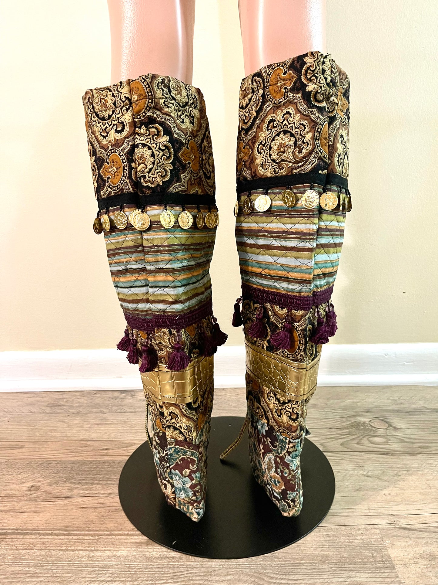 GYPSY tribal fringe festival & Streetwear leg warmers
