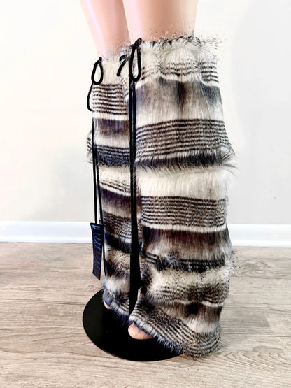 CEDER Faux Fur & Snake Embossed Luxe Set