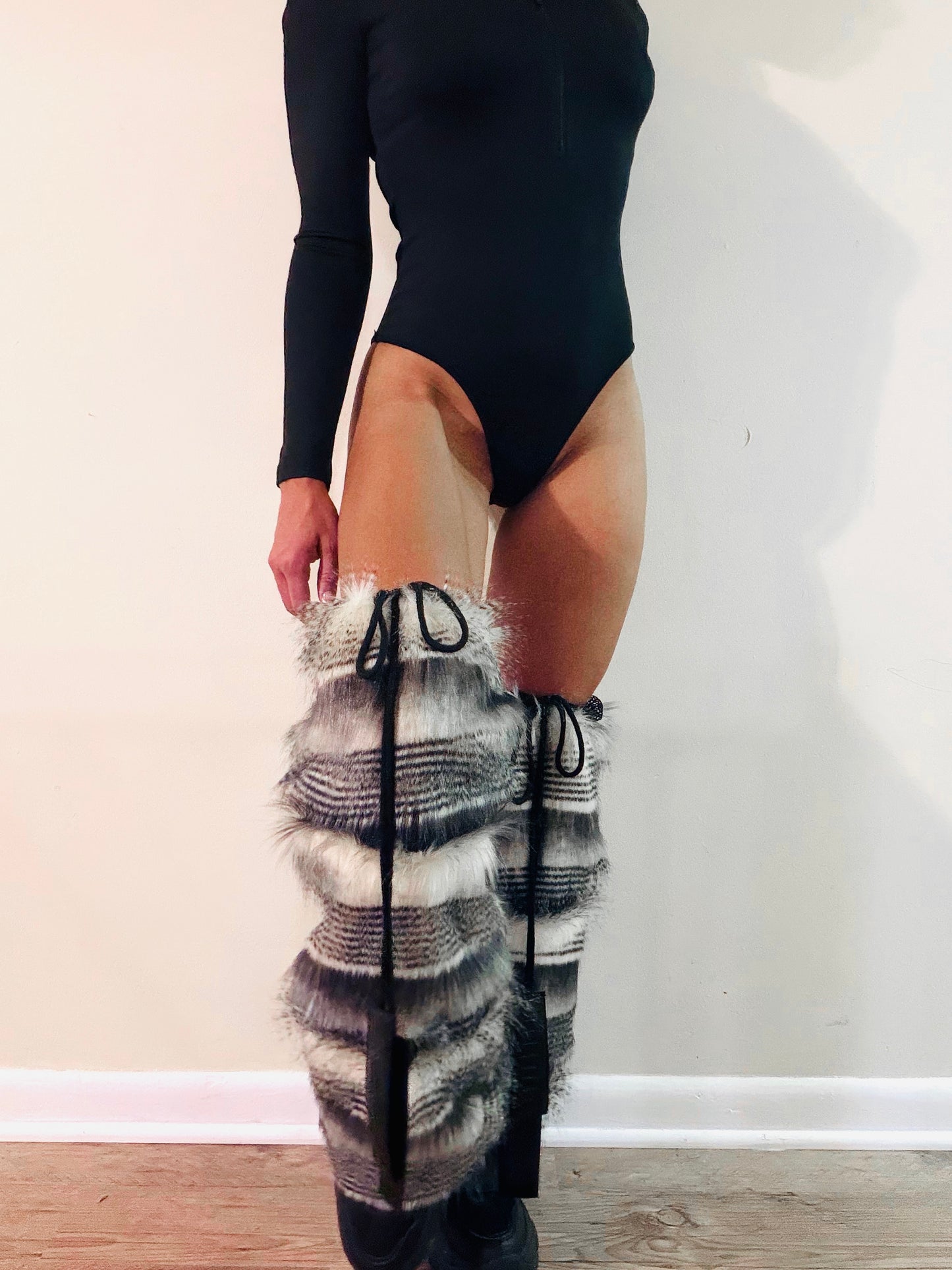 CEDER Faux Fur & Snake Embossed Luxe Set